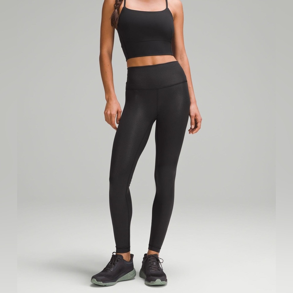 Lululemon Athletica Black Leggings 25” inseam